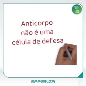 Anticorpo não é célula